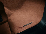 Floor Mats with Nubuck Edging. Porsche 957 Cayenne LHD